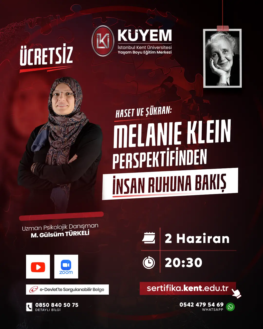 Haset ve Şükran: Melanie Klein Perspektifinden İnsan Ruhuna Bakış